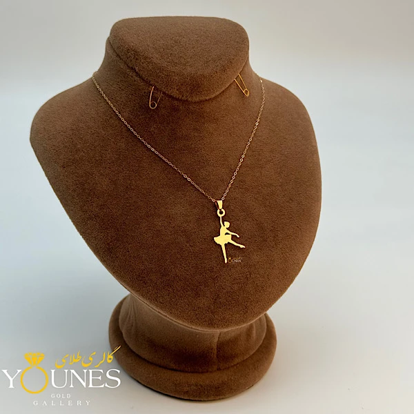 آویز باله طلا لیزری